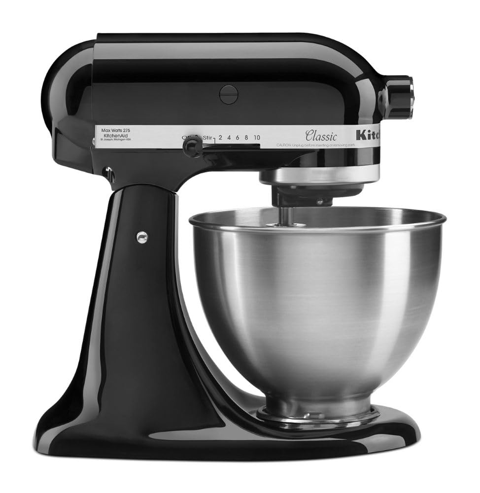 KitchenAid Classic Series 4.5 Quart Tilt-Head Stand Mixer K45SS, Onyx — Durability testing under extreme conditions