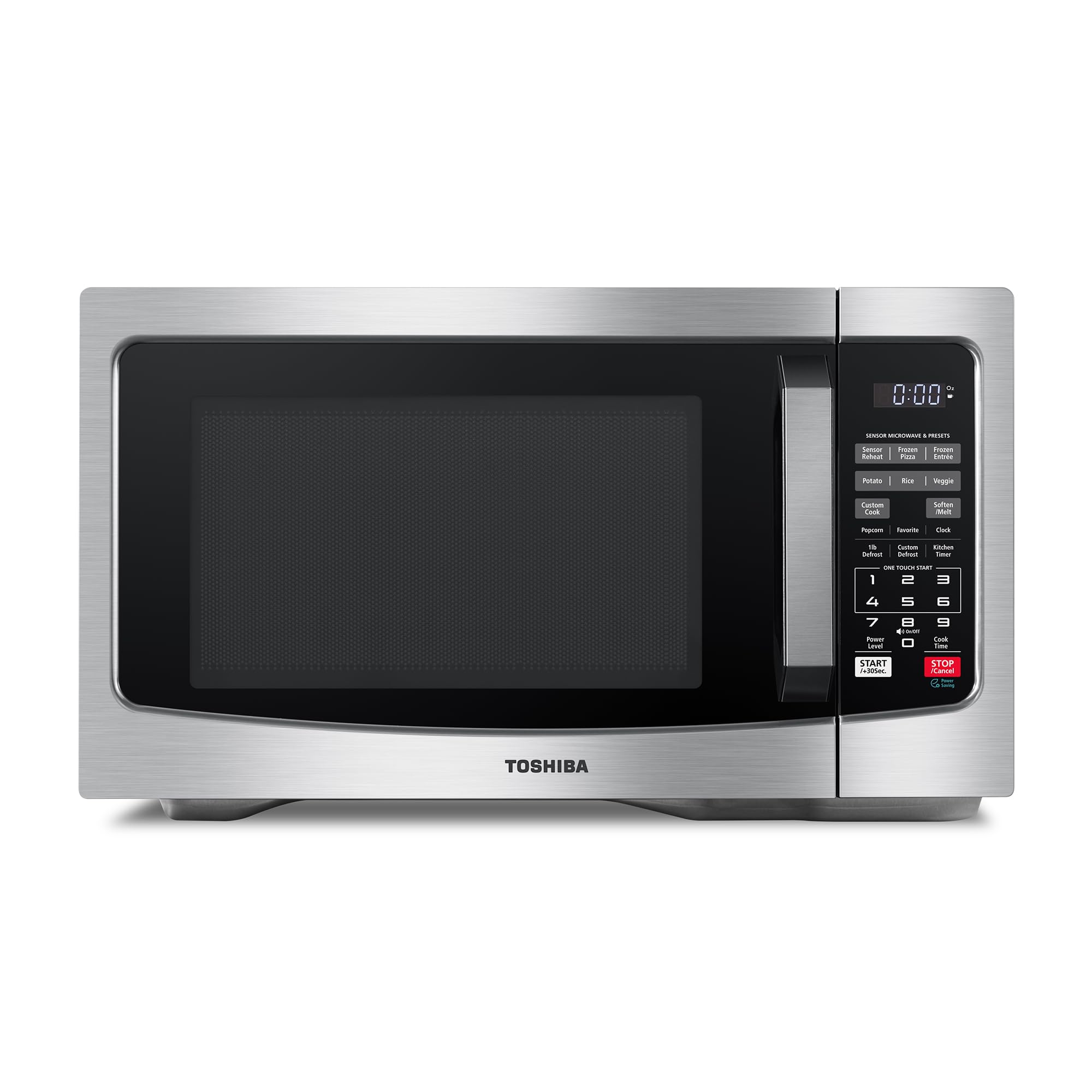 TOSHIBA EM131A5C-SS Countertop Microwave Ovens 1.2 Cu Ft with 12.4