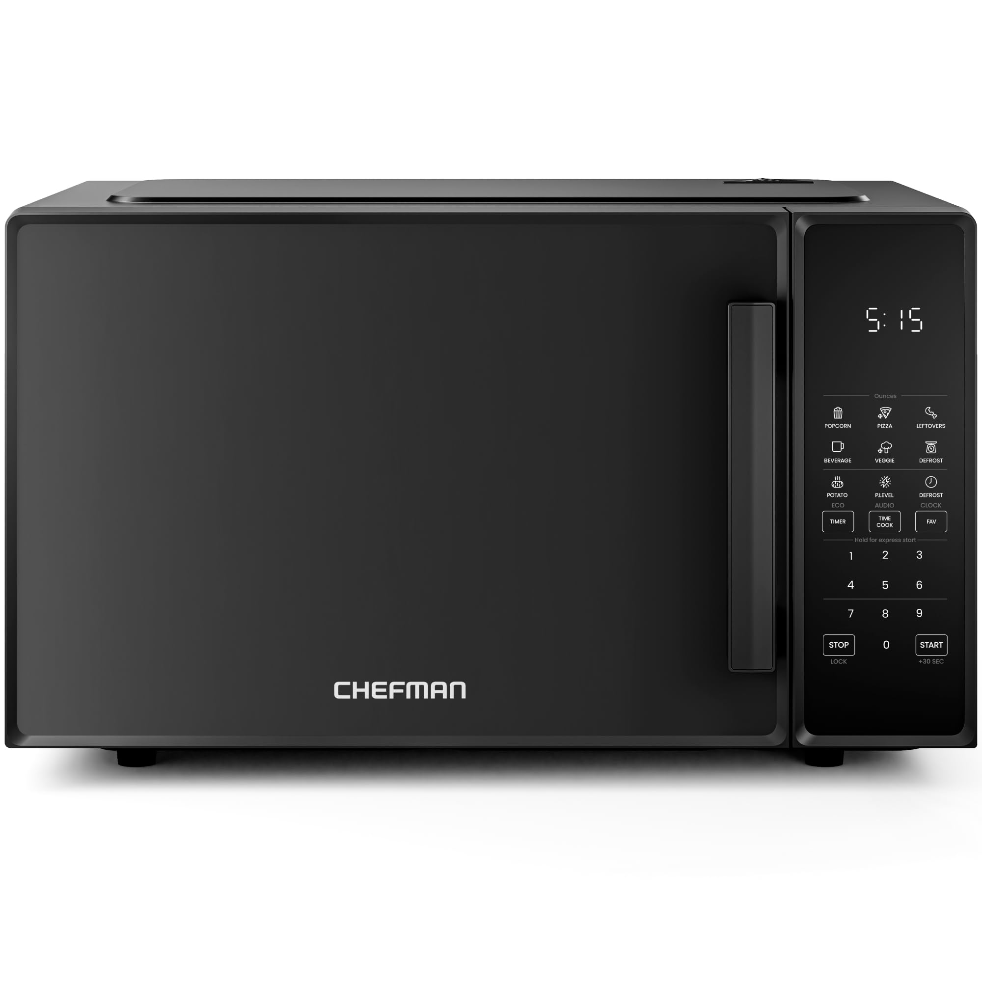 Chefman Countertop Microwave Oven 1.1 Cu. Ft., 1000 Watts with 10 Powe — Our hands-on testing setup for how to choose countertop m