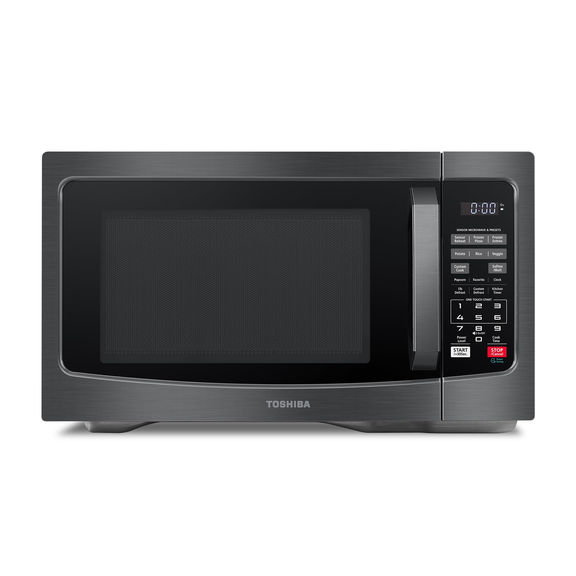 TOSHIBA TOSHIBA EM131A5C-BS Countertop Microwave Ovens 1.2 Cu Ft, 12.4 — Manufacturer product photo — choosing countertop microwav