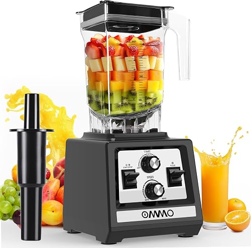 OMMO Blender for Smoothies: 1800W Peak Blenders for Kitchen, 68oz BPA- — Key features at a glance