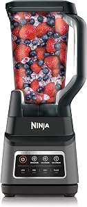 Ninja Professional Plus Blender with Auto-iQ | Smoothie and Ice Cream Maker, Frozen Drink 