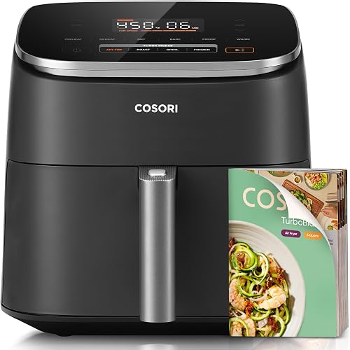 Cosori Cosori 9-in-1 TurboBlaze Air Fryer 6 Qt, PFAS-Free Ceramic Coat — Manufacturer product photo — vitamix explorian e310 for r