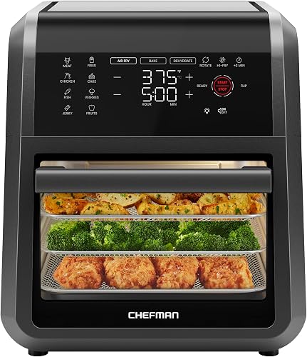 Chefman Chefman 12-Quart 5-in-1 Air Fryer Oven with Digital Timer, Tou — Manufacturer product photo — descale keurig without vineg