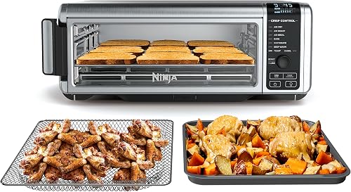 Ninja Digital Air Fryer & Toaster Oven | 8-in-1 Functionality | Flip-U — Key features at a glance